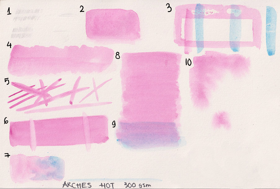 Cách Thử (Test) Giấy Vẽ Màu Nước | Moko'S Story